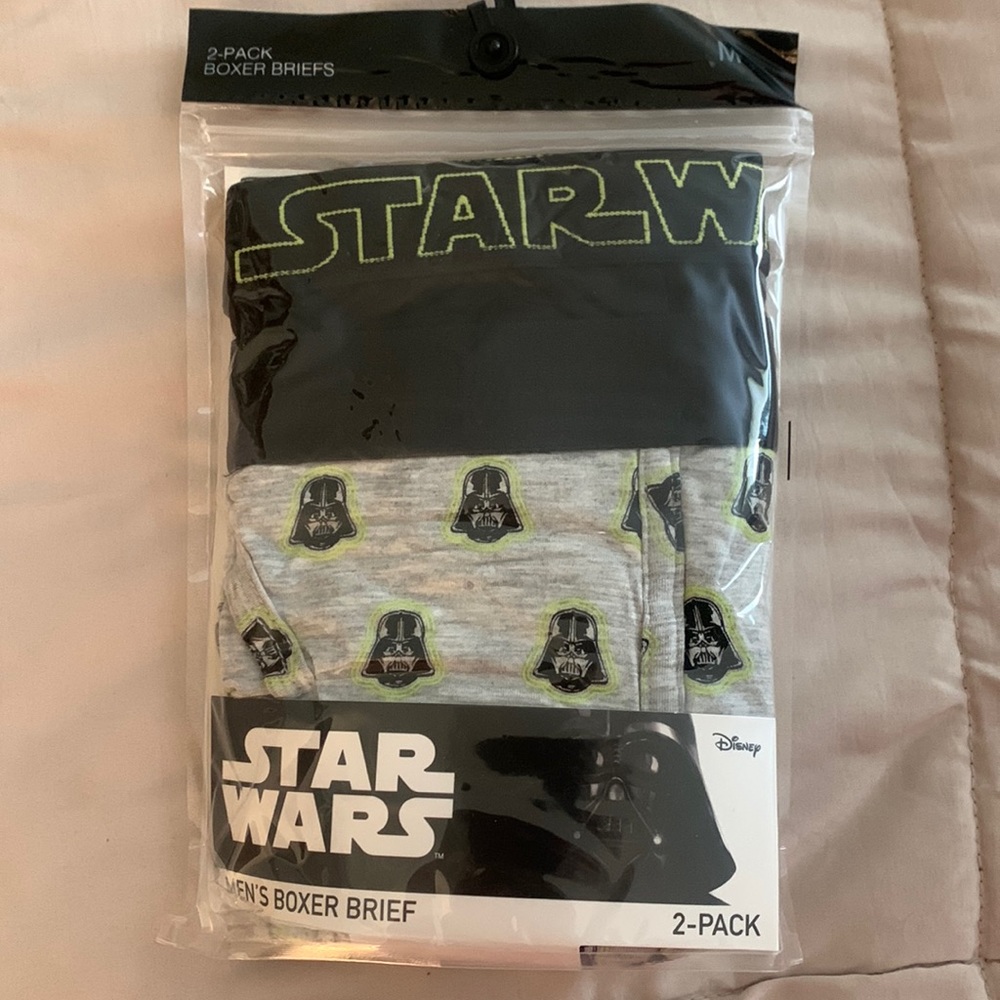 NWT Star Wars Men’s Boxer Briefs 2-pack medium